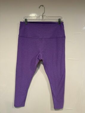Purple beyond yoga space dye leggings